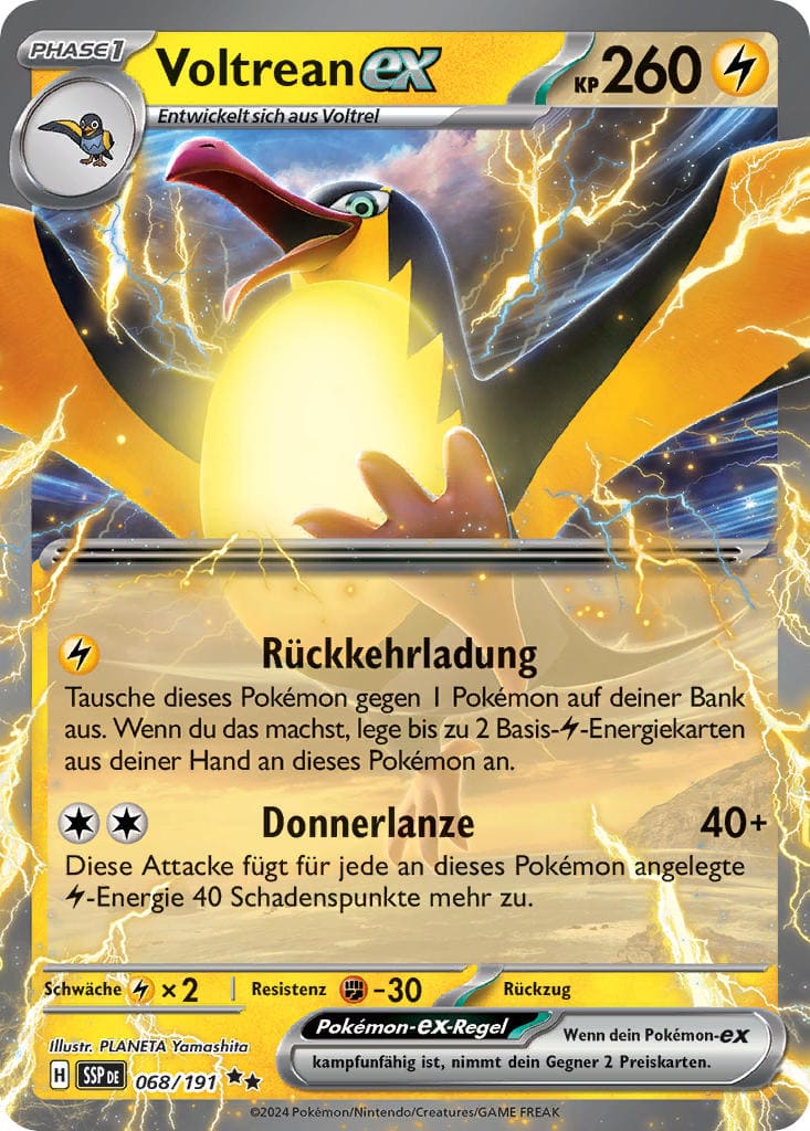 SSP068 - Voltrean ex - Stürmische Funken - KP 08 - (SSP068/191)