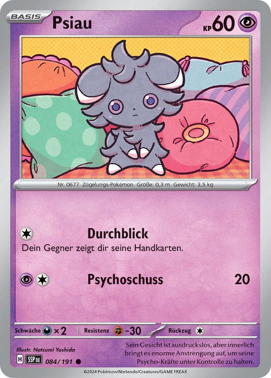 SSP084 - Psiau - Stürmische Funken - KP 08 - (SSP084/191)