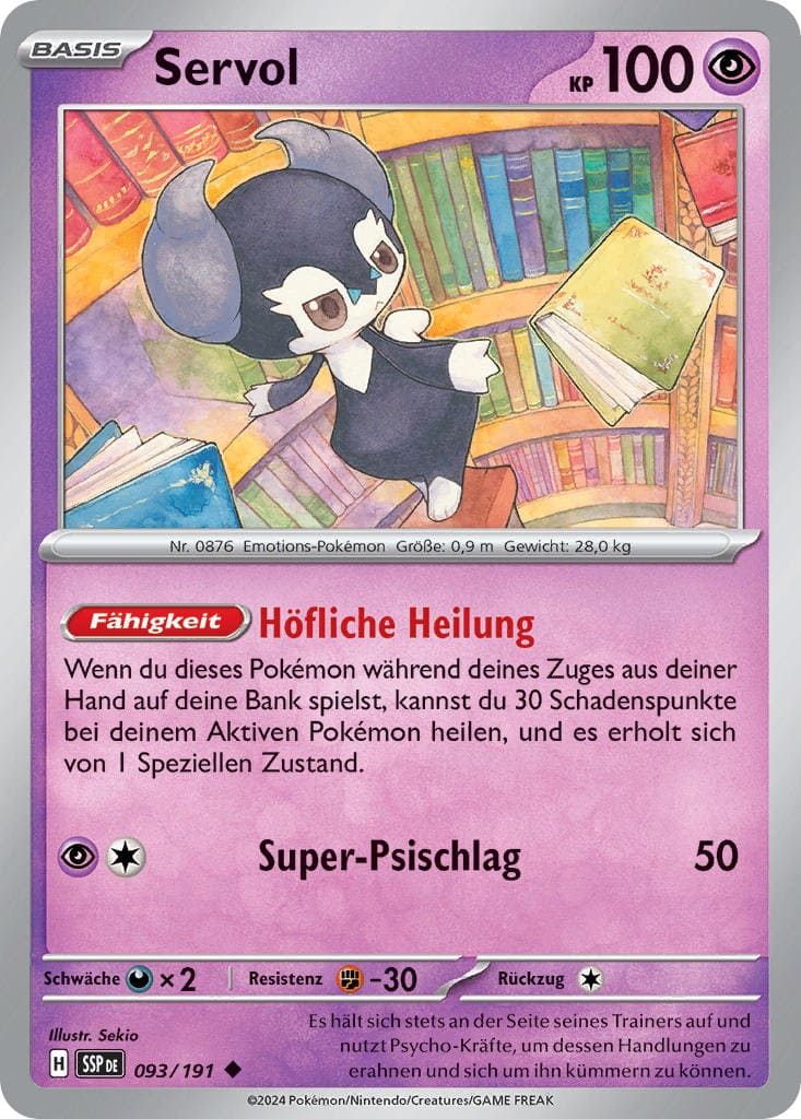SSP093 - Servol - Stürmische Funken - KP 08 - (SSP093/191)
