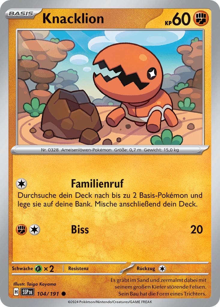 SSP104 - Knacklion - Stürmische Funken - KP 08 - (SSP104/191)