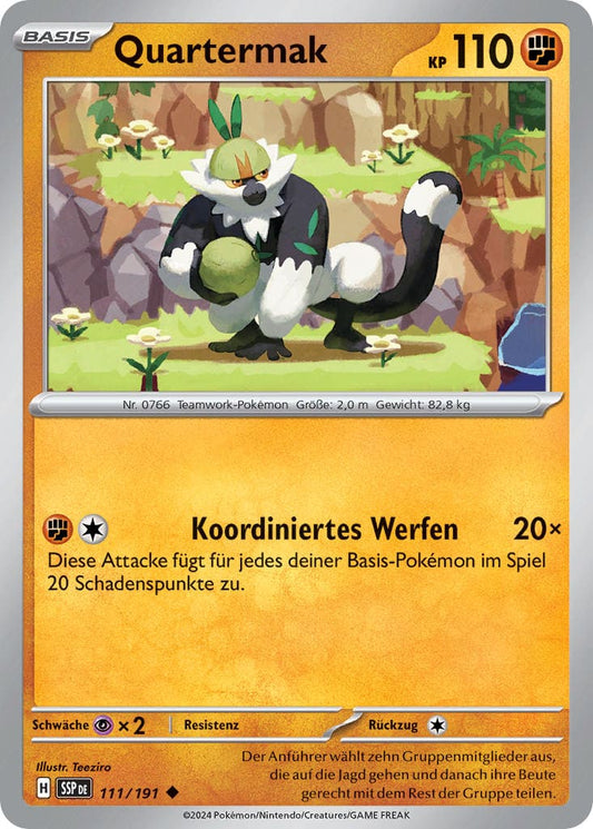 SSP111 - Quartermak - Stürmische Funken - KP 08 - (SSP111/191)