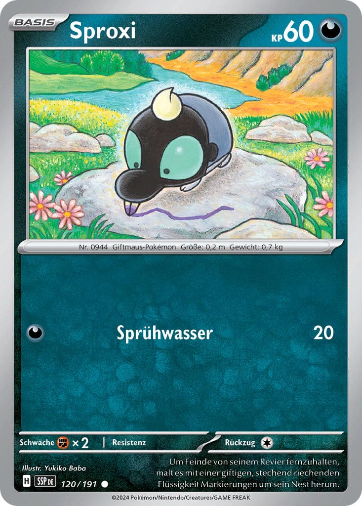 SSP120 - Sproxi - Stürmische Funken - KP 08 - (SSP120/191)