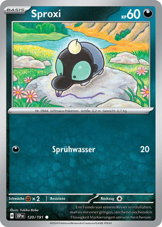 SSP120 - Sproxi - Stürmische Funken - KP 08 - (SSP120/191)