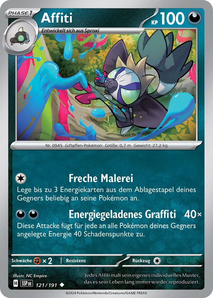 SSP121 - Affiti - Stürmische Funken - KP 08 - (SSP121/191)