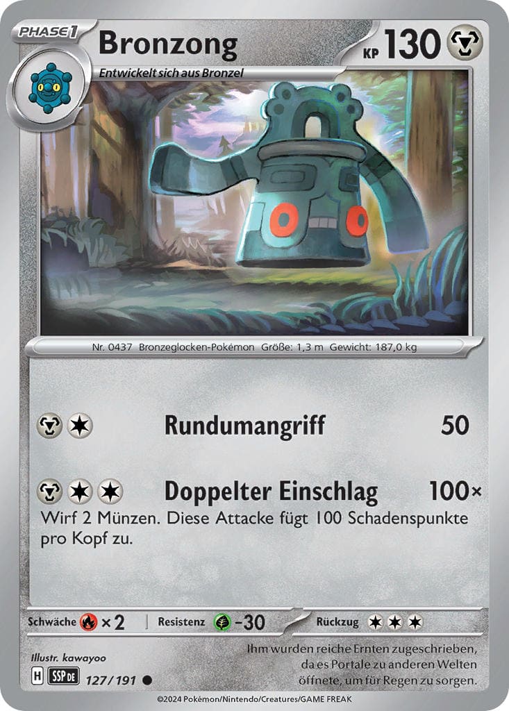 SSP127 - Bronzong - Stürmische Funken - KP 08 - (SSP127/191)