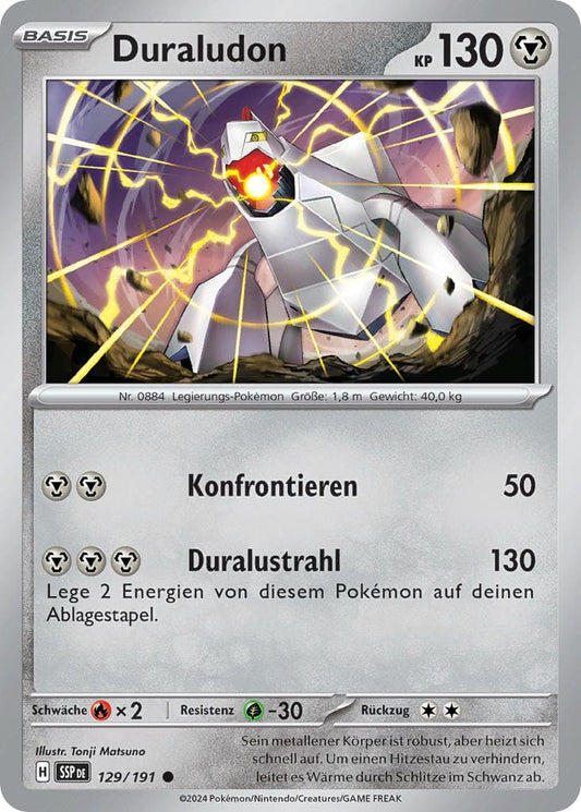 SSP129 - Duraludon - Stürmische Funken - KP 08 - (SSP129/191)