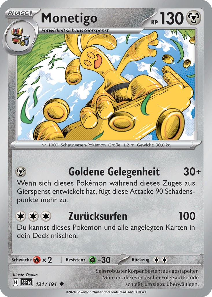 SSP131 - Monetigo - Stürmische Funken - KP 08 - (SSP131/191)