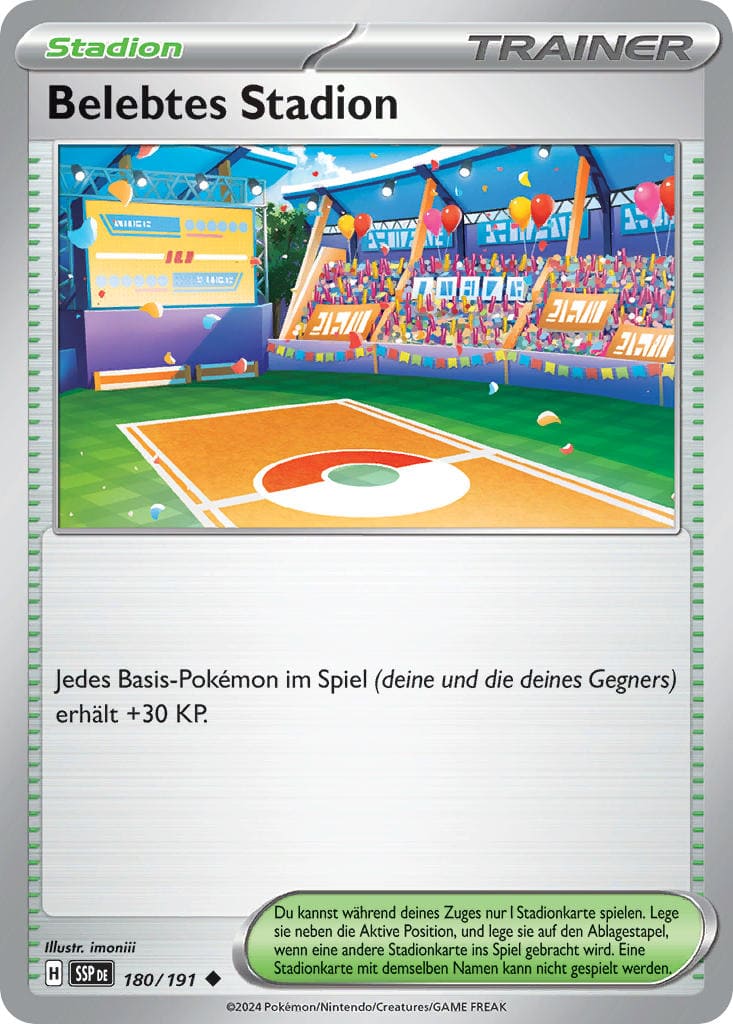 SSP180 - Belebtes Stadion - Stürmische Funken - KP 08 - (SSP180/191)
