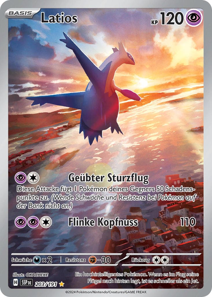 SSP203 - Latios - Stürmische Funken - KP 08 - (SSP203/191)