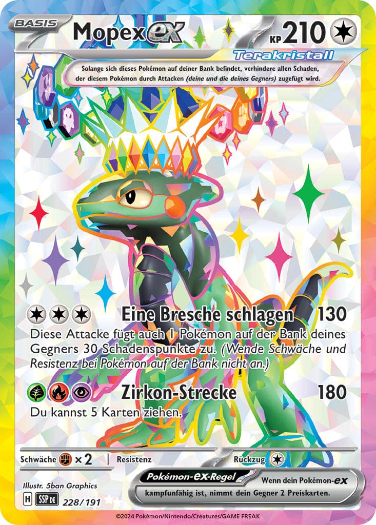 SSP228 - Mopex EX - Stürmische Funken - KP 08 - (SSP228/191)