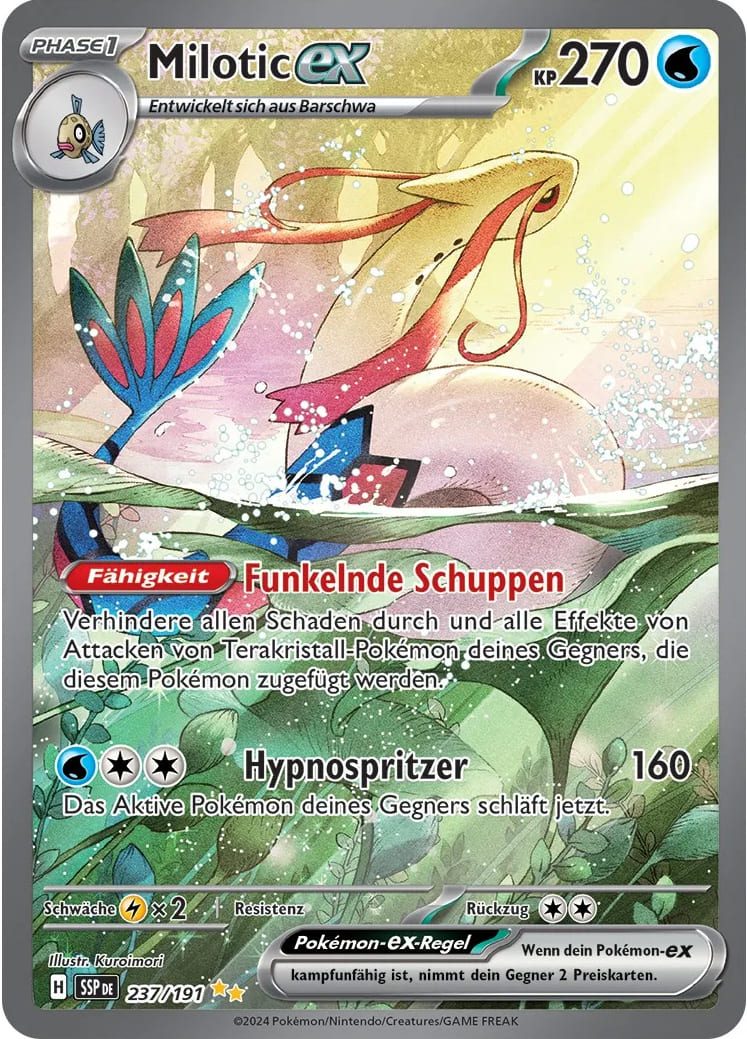 SSP237 - Milotic - Stürmische Funken - KP 08 - (SSP237/191)