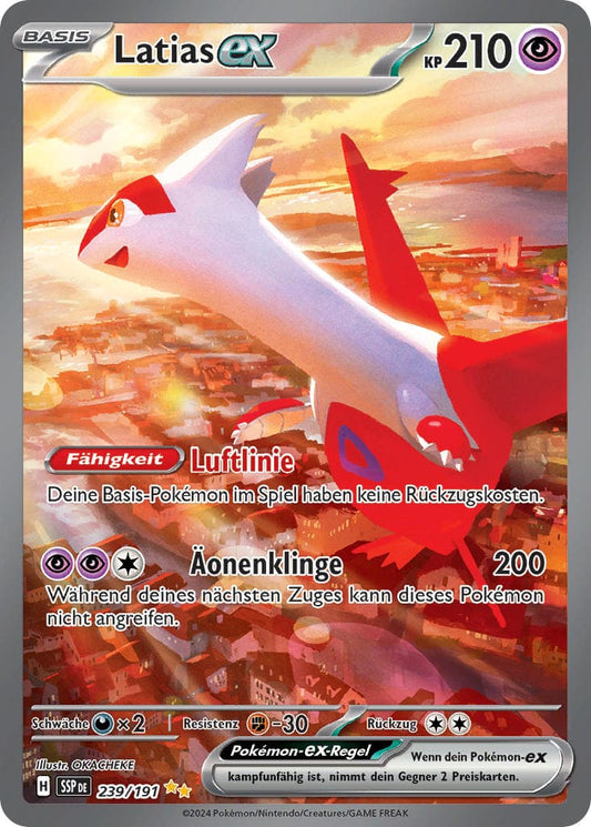 SSP239 - Latias - Stürmische Funken - KP 08 - (SSP239/191)