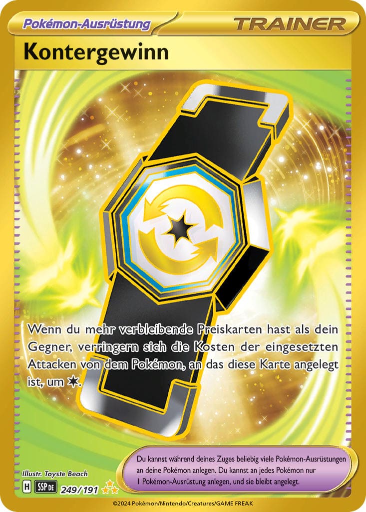 SSP249 - Kontergewinn - Stürmische Funken - KP 08 - (SSP249/191)