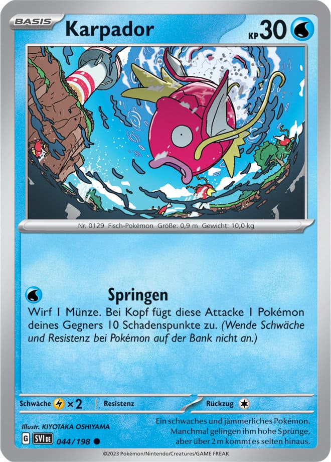 SVI044 - Karpador - Karmesin & Purpur - KP 01 - (SVI044/198)