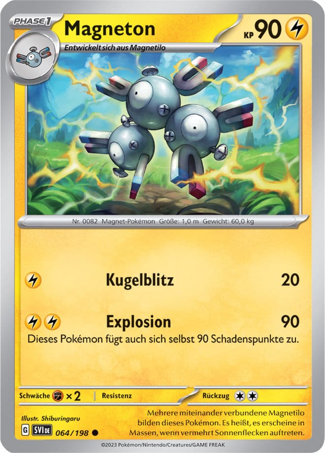 SVI064 - Magneton - Karmesin & Purpur - KP 01 - (SVI064/198)