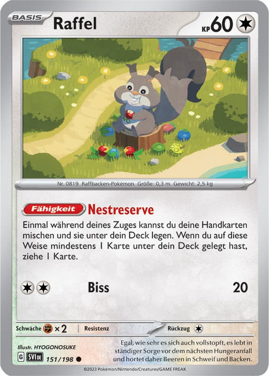 SVI151 - Raffel - Karmesin & Purpur - KP 01 - (SVI151/198)
