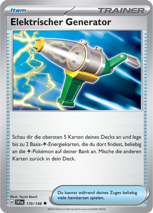 SVI170 - Elektrischer Generator - Karmesin & Purpur - KP 01 - (SVI170/198)
