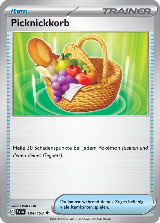 SVI184 - Picknickkorb - Karmesin & Purpur - KP 01 - (SVI184/198)