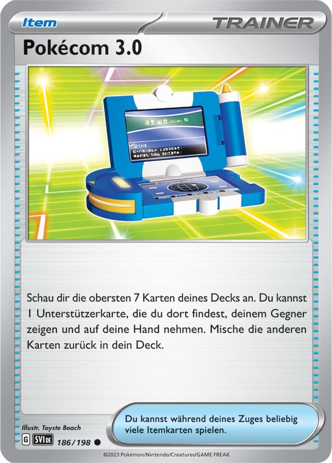 SVI186 - Pokécom 3.0 - Karmesin & Purpur - KP 01 - (SVI186/198)