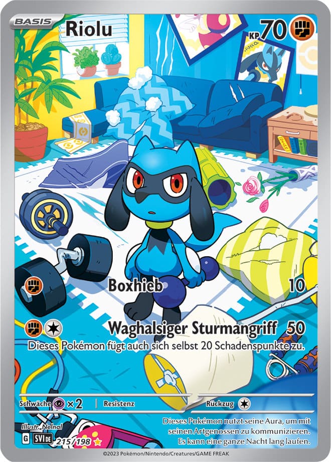SVI215 - Riolu - Karmesin & Purpur - KP 01 - (SVI215/198)