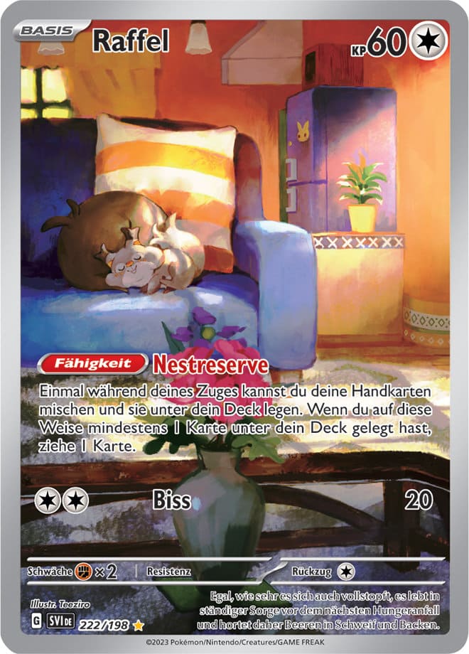 SVI222 - Raffel - Karmesin & Purpur - KP 01 - (SVI222/198)