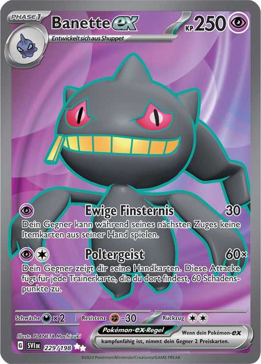SVI229 - Banette EX - Karmesin & Purpur - KP 01 - (SVI229/198)