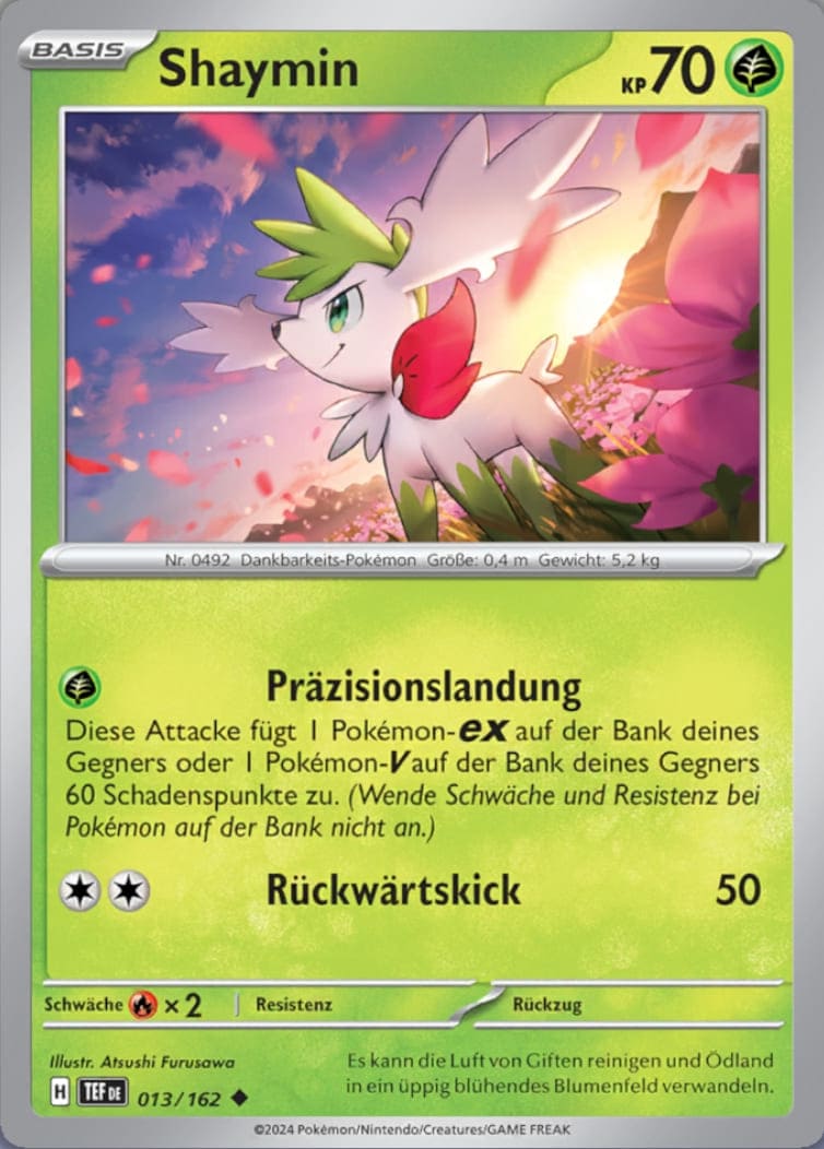 TEF013 - Shaymin - Gewalten der Zeit - KP 05 - (TEF013/162)