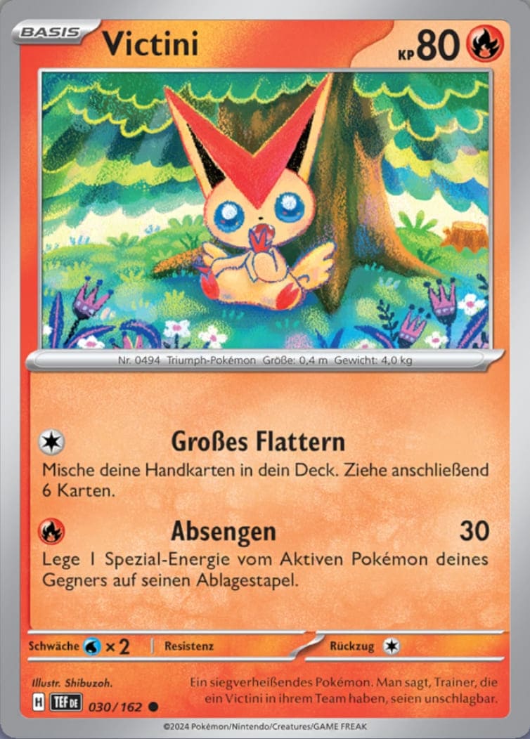 TEF030 - Victini - Gewalten der Zeit - KP 05 - (TEF030/162)