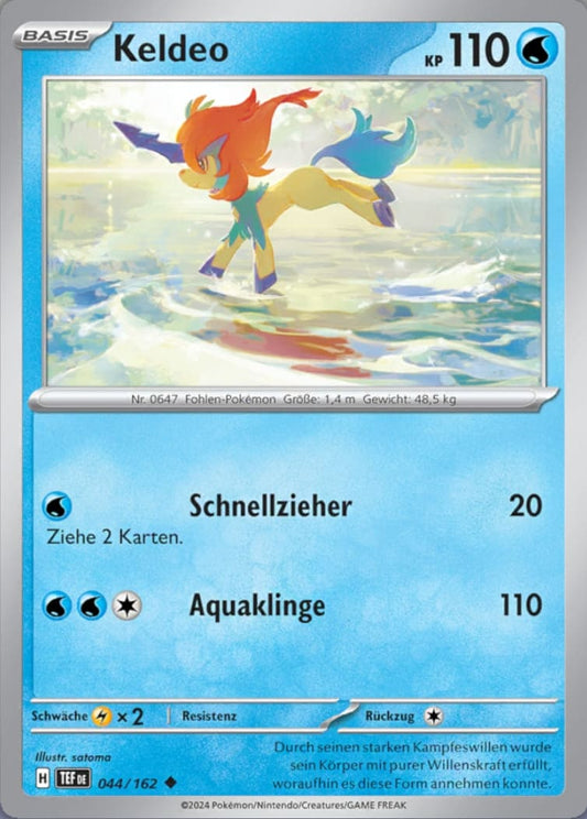 TEF044 - Keldeo - Gewalten der Zeit - KP 05 - (TEF044/162)