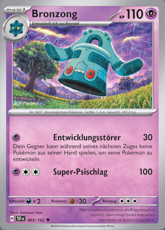 TEF069 - Bronzong - Gewalten der Zeit - KP 05 - (TEF069/162)