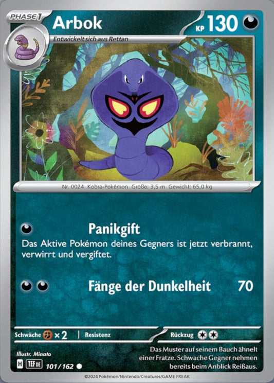 TEF101 - Arbok - Gewalten der Zeit - KP 05 - (TEF101/162)