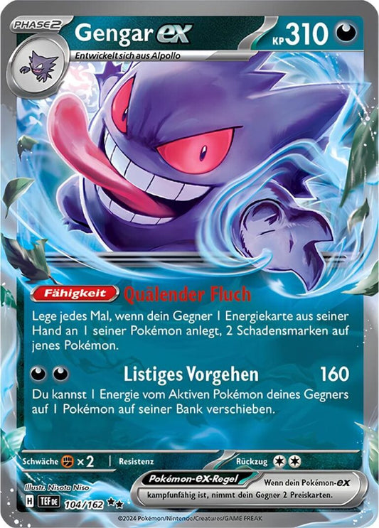 TEF104 - Gengar ex - Gewalten der Zeit - KP 05 - (TEF104/162)