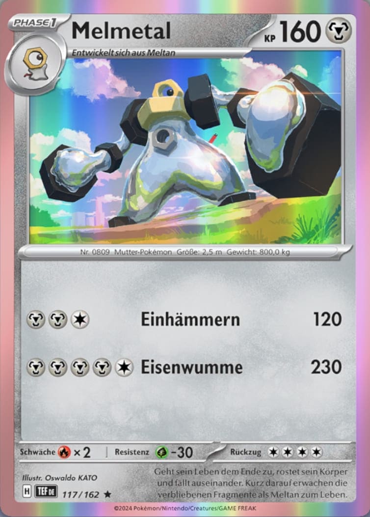 TEF117 - Melmetal - Gewalten der Zeit - KP 05 - (TEF117/162)