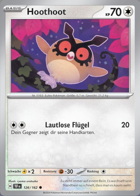 TEF126 - Hoothoot - Gewalten der Zeit - KP 05 - (TEF126/162)