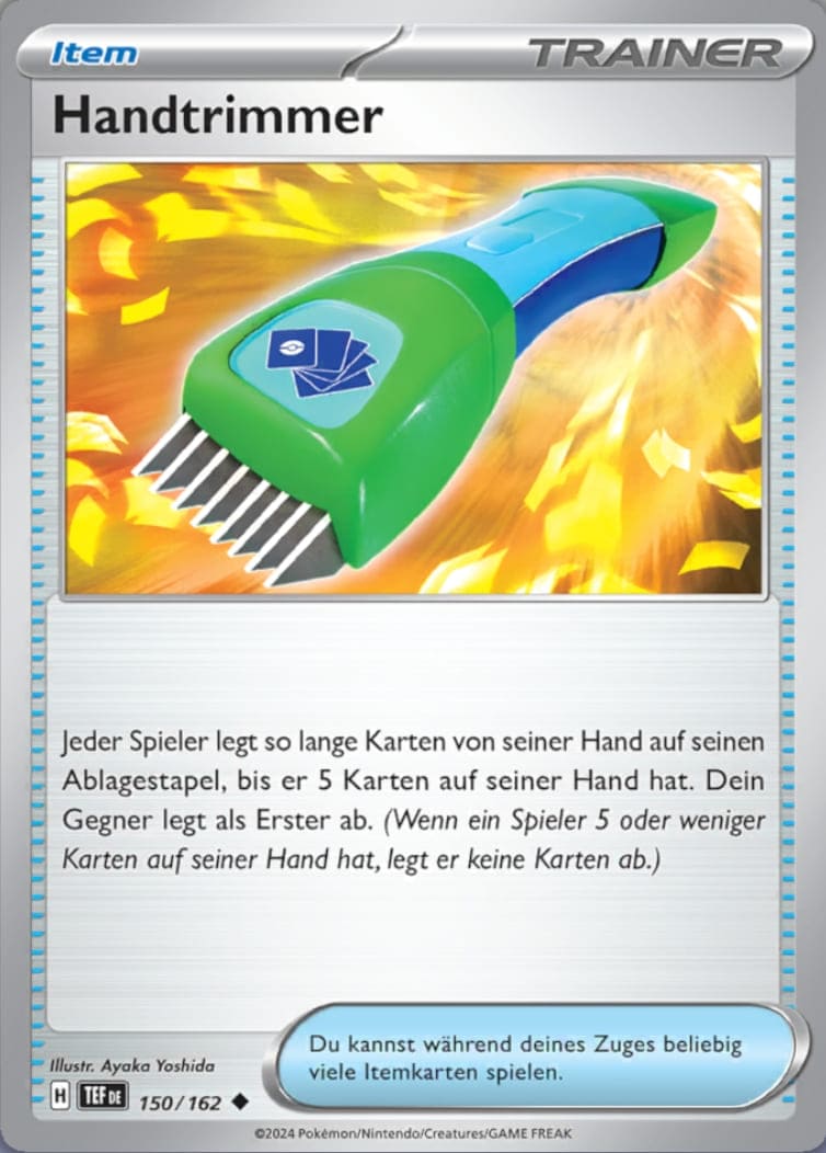 TEF150 - Handtrimmer - Gewalten der Zeit - KP 05 - (TEF150/162)