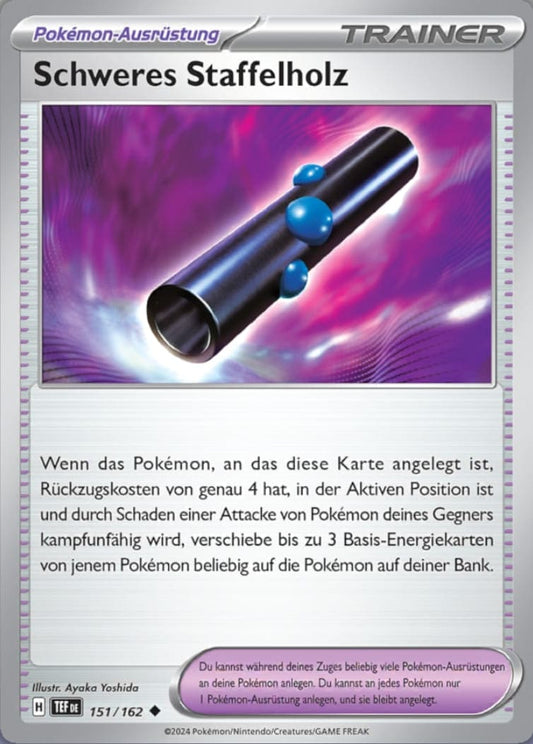 TEF151 - Schweres Staffelholz - Gewalten der Zeit - KP 05 - (TEF151/162)