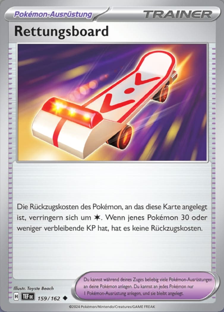 TEF159 - Rettungsboard - Gewalten der Zeit - KP 05 - (TEF159/162)
