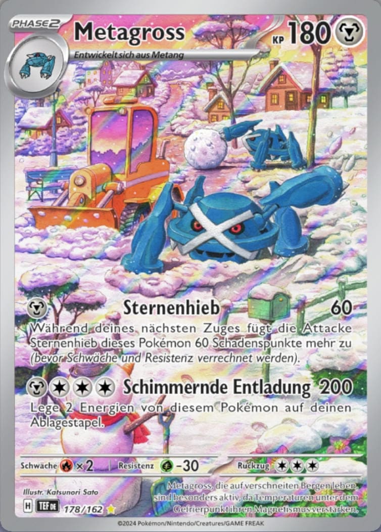 TEF178 - Metagross - Gewalten der Zeit - KP 05 - (TEF178/162)