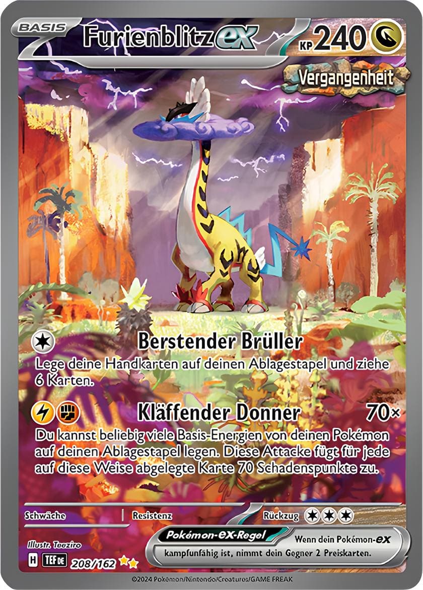 TEF208 - Furienblitz - Gewalten der Zeit - KP 05 - (TEF208/162)