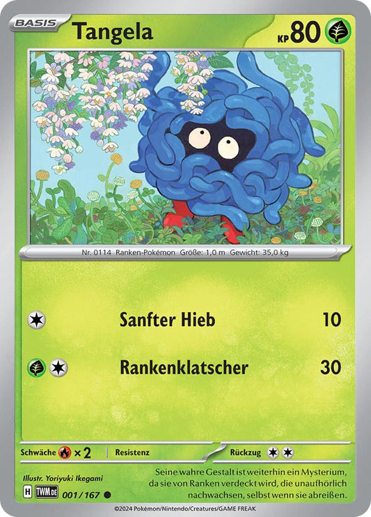 TWM001 - Tangela - Maskerade im Zwielicht - KP 06 - (TWM001/167)