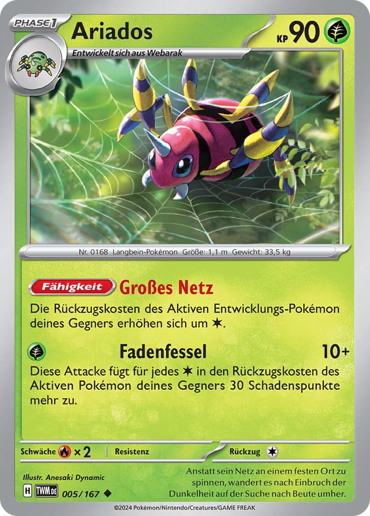 TWM005 - Ariados - Maskerade im Zwielicht - KP 06 - (TWM005/167)