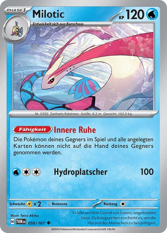 TWM050 - Milotic - Maskerade im Zwielicht - KP 06 - (TWM050/167)