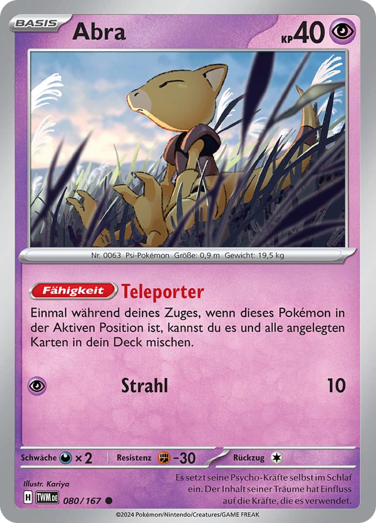 TWM080 - Abra - Maskerade im Zwielicht - KP 06 - (TWM080/167)