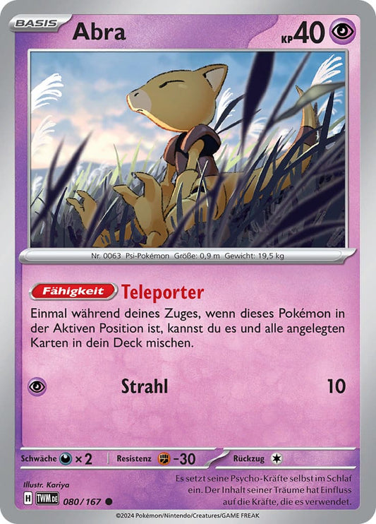 TWM080 - Abra - Maskerade im Zwielicht - KP 06 - (TWM080/167)