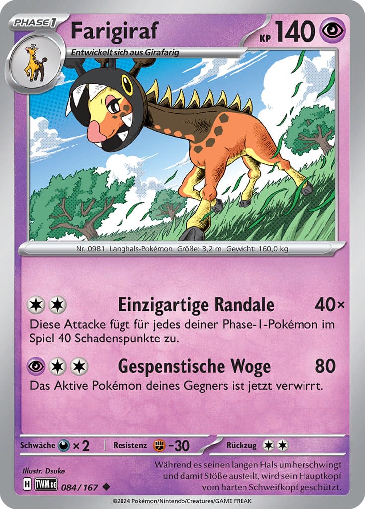 TWM084 - Farigiraf - Maskerade im Zwielicht - KP 06 - (TWM084/167)
