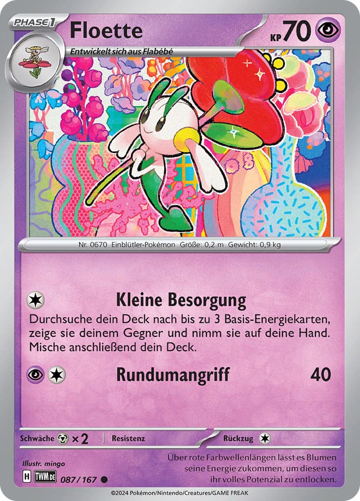 TWM087 - Floette - Maskerade im Zwielicht - KP 06 - (TWM087/167)