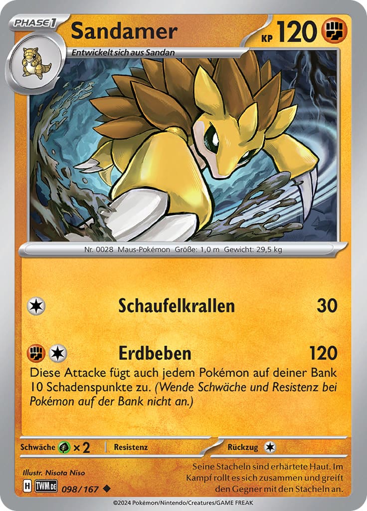 TWM098 - Sandamer - Maskerade im Zwielicht - KP 06 - (TWM098/167)