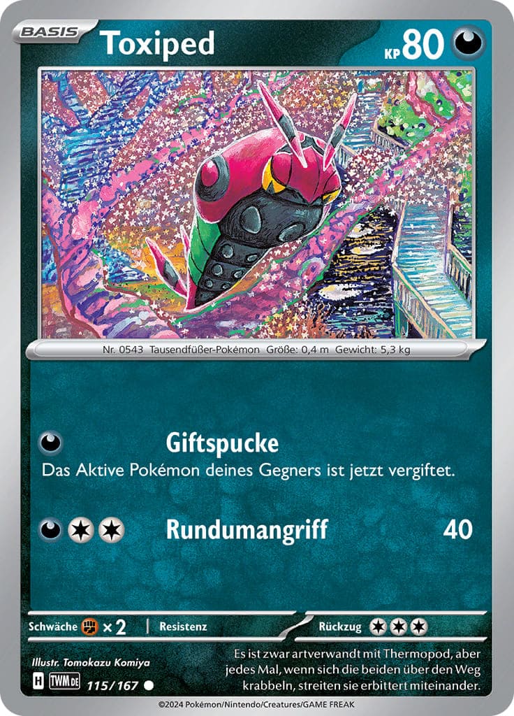 TWM115 - Toxiped - Maskerade im Zwielicht - KP 06 - (TWM115/167)