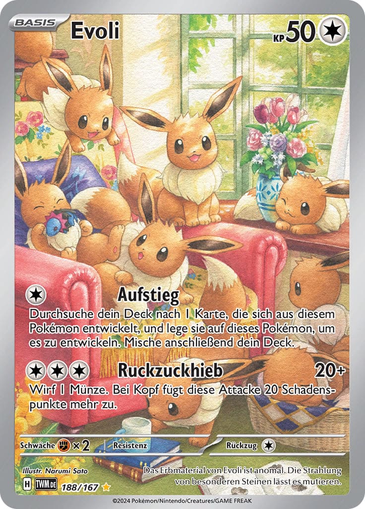 TWM188 - Evoli - Maskerade im Zwielicht - KP 06 - (TWM188/167)