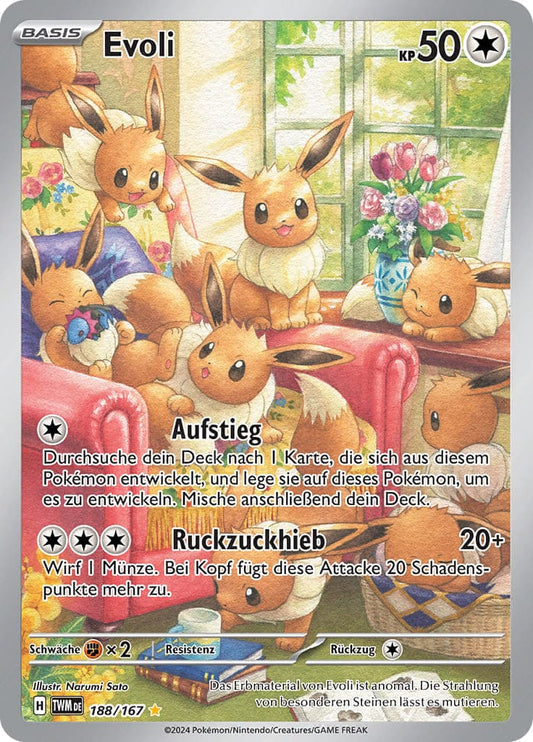 TWM188 - Evoli - Maskerade im Zwielicht - KP 06 - (TWM188/167)